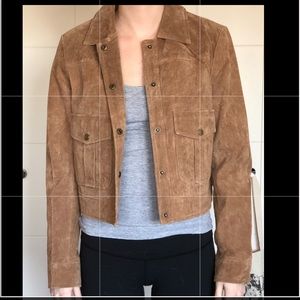 Forever 21 Suede crop jacket